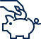 Piggy bank icon