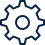 Gear cog icon