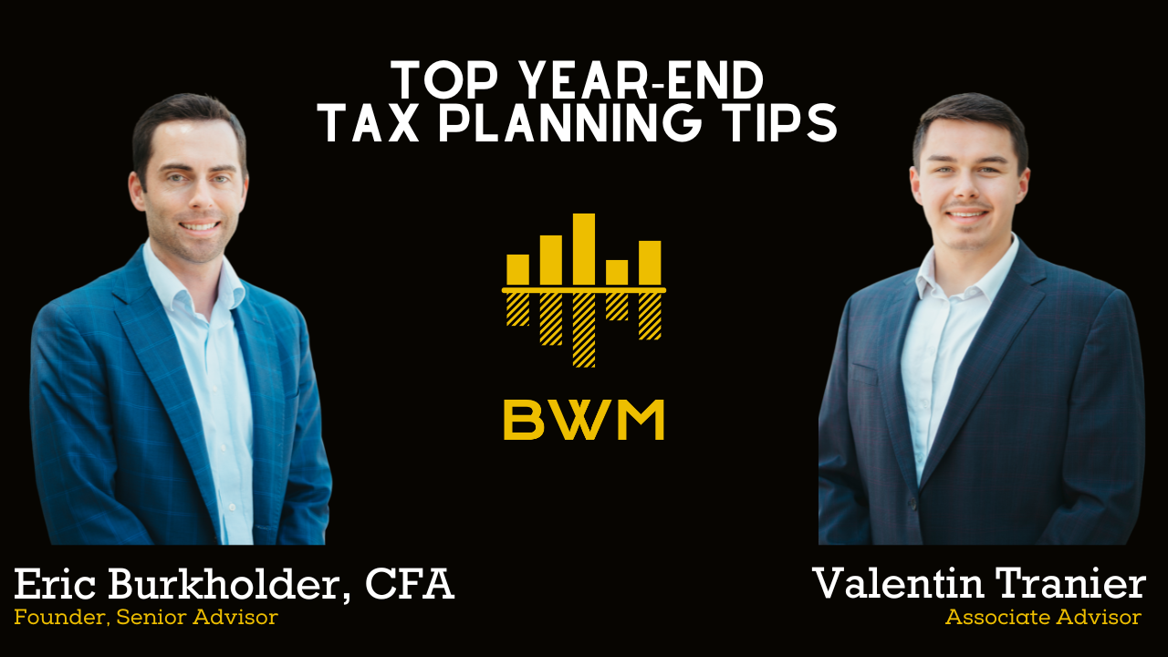 Top Year-End Tax Planning Tips